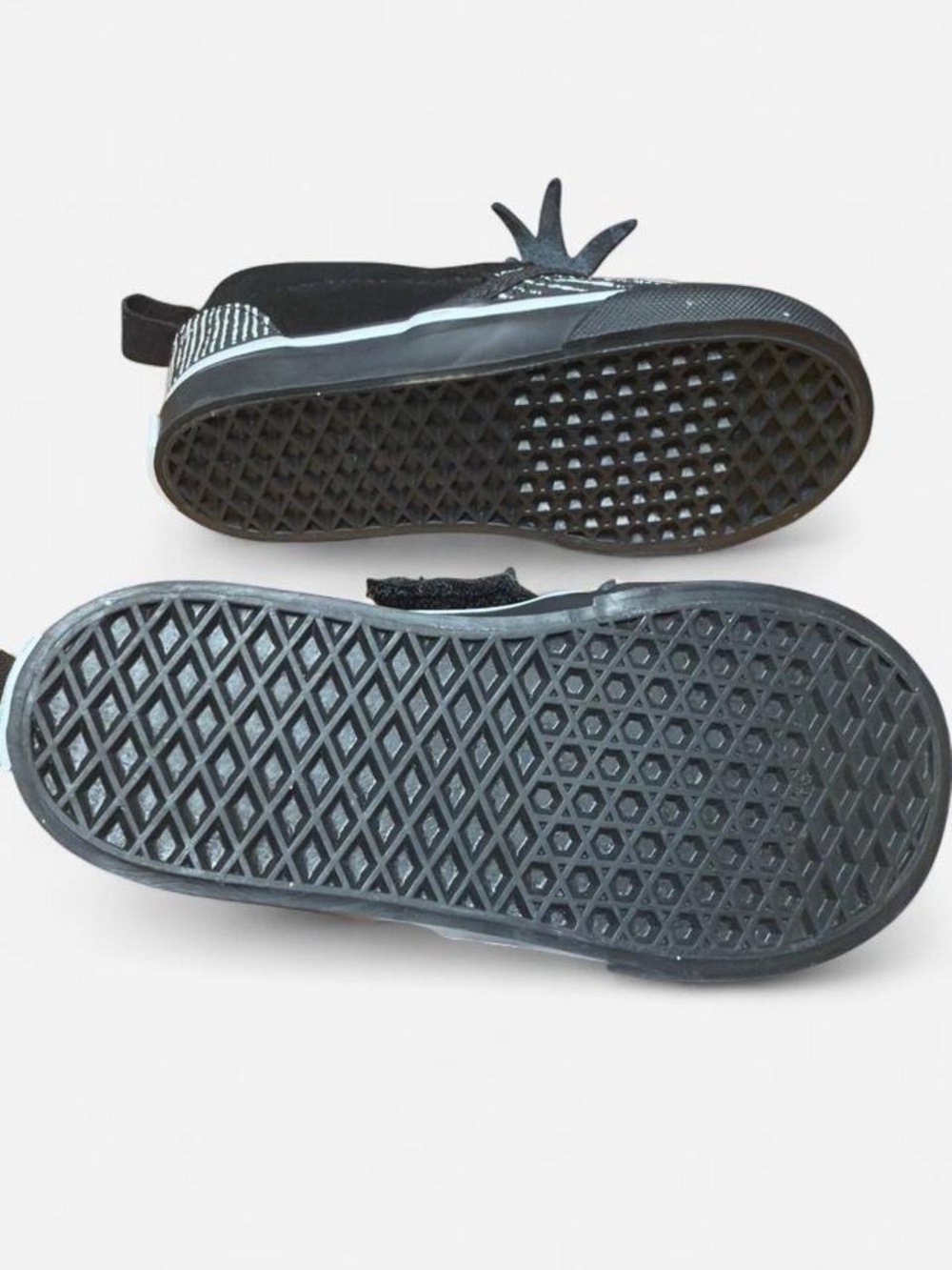 NWT Vans Kids' Black & White Jack Skellington Slip-On Shoes - Picture 5 of 5